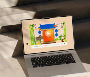 Illustration pour motion design pour l'entreprise EDF.