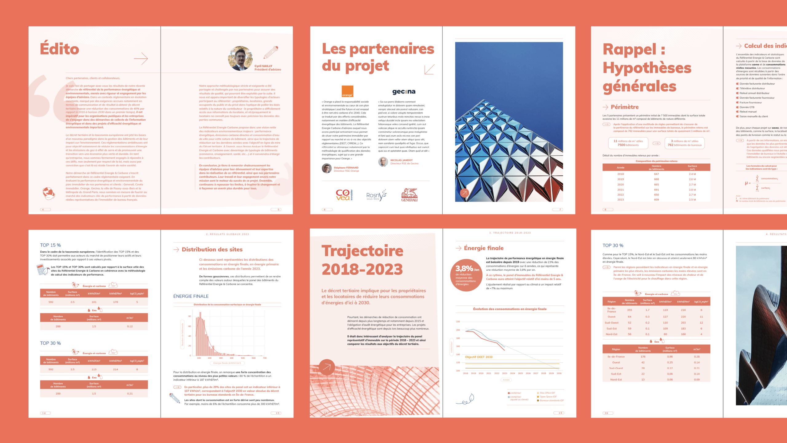 intérieur d'une brochure numérique et imprimable